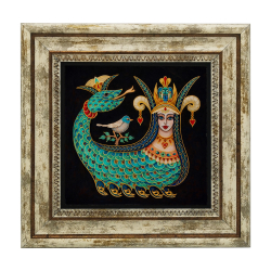 Şahmeran Printed Natural Stone with Frame