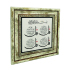 4 Kul (Kafirun, İhlas, Felak ve Nas) Sureleri Printed Natural Stone with Frame