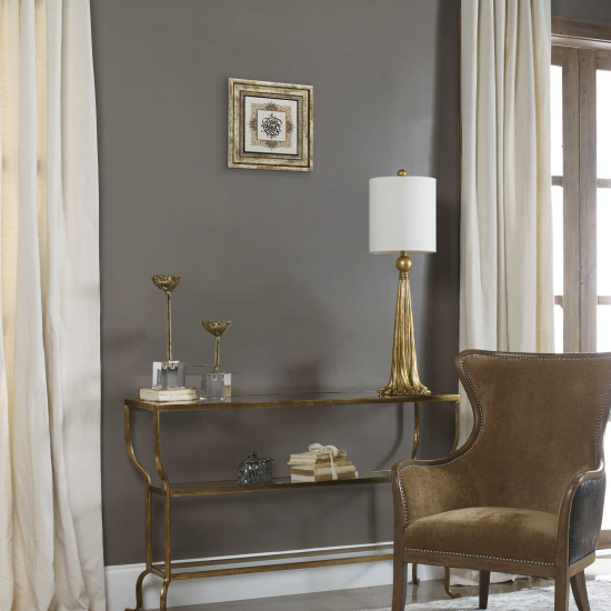 Kenar Deseni / Görsel Baskılı Doğal Taş Tablo