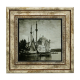 Ortaköy Camii (Fotoğraf, 1920’ler) Baskılı Doğal Taş Tablo