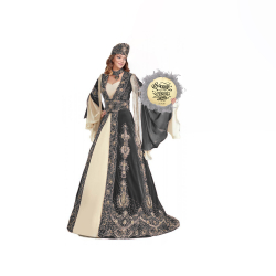 İsim Yazılabilir, Tef 27cm Leather Middle-Size Henna Tambourine with Jingles and Feathers